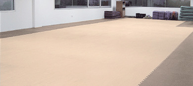 Sport Fitness foam rubber tiles for yoga, pilates, and kids play rooms.